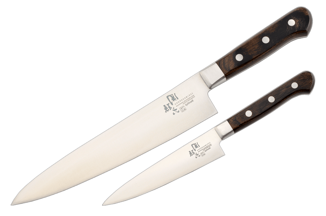 Magoroku Benifuji Kitchen Knife Duo - Kakushin