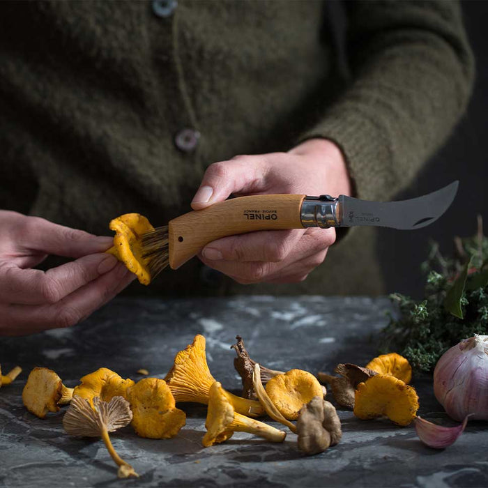 Mushroom Oak #8 with Sheath - Opinel Knife 70mm - Kakushin