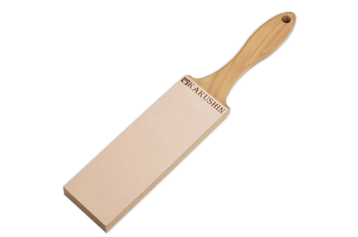 Paddle Strop - Vegetable Tanned Leather and Suede - Kakushin