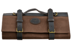 Sac de couteaux professionnel en toile cirée (12 emplacements)