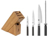 Shun Classic 5-Pc Starter Japanese Knife Set with Block - Kakushin